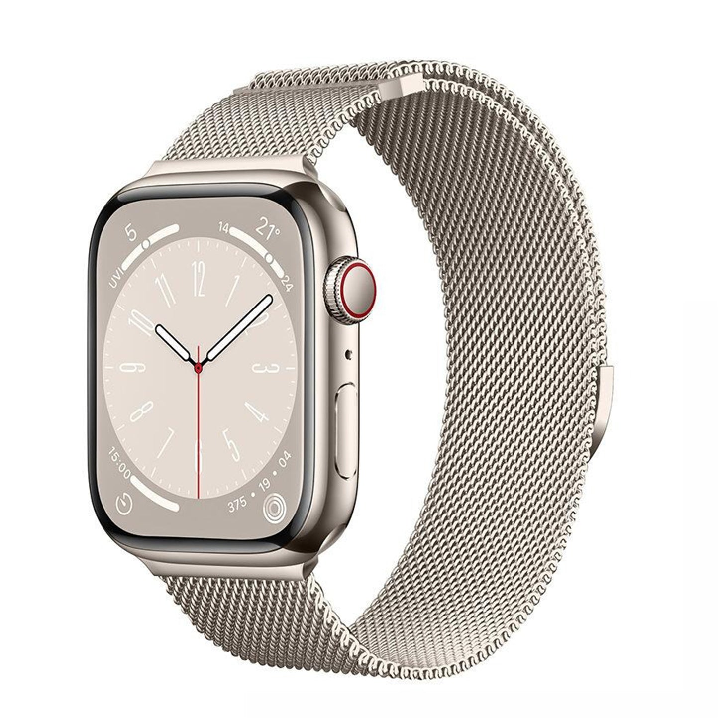 For milanese apple watch band diy gold-black