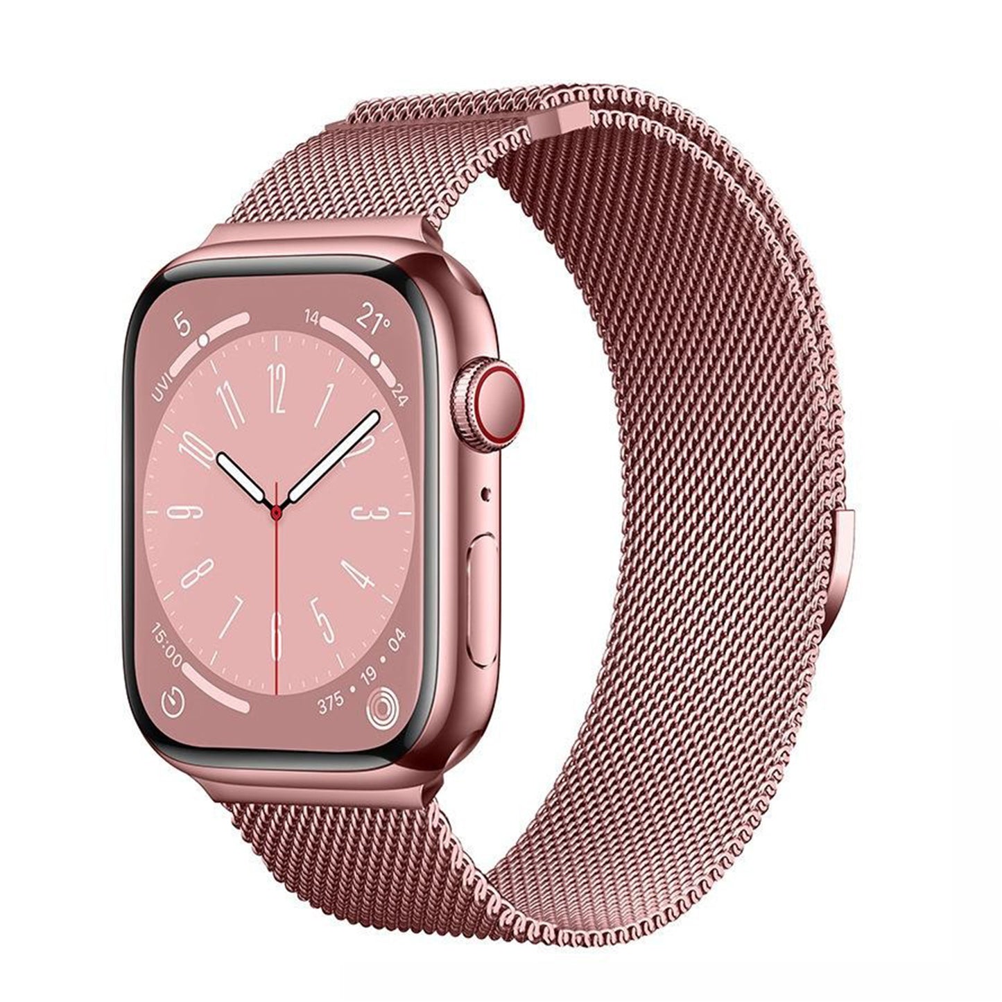For milanese apple watch band diy gold-black