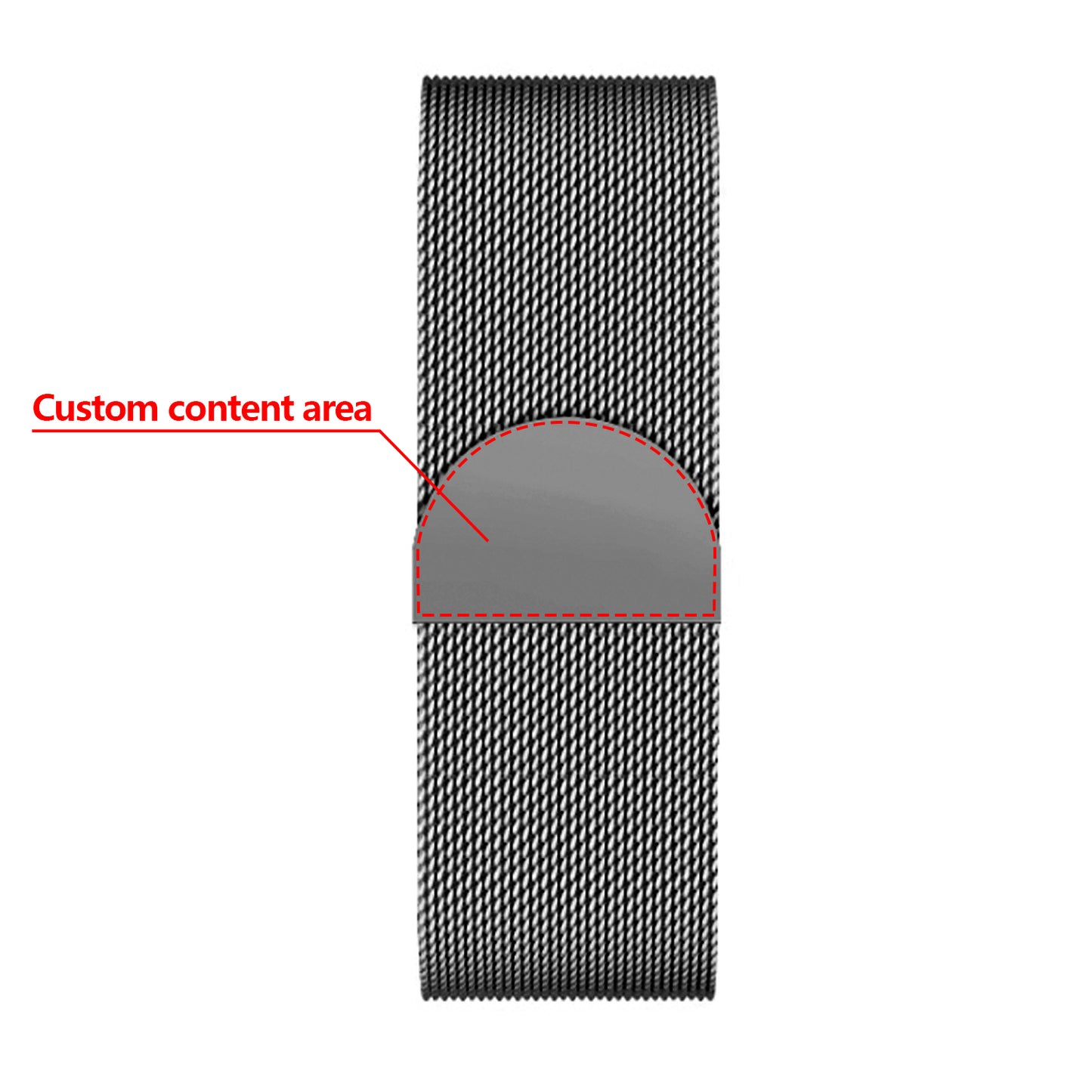 For milanese apple watch band diy gold-black