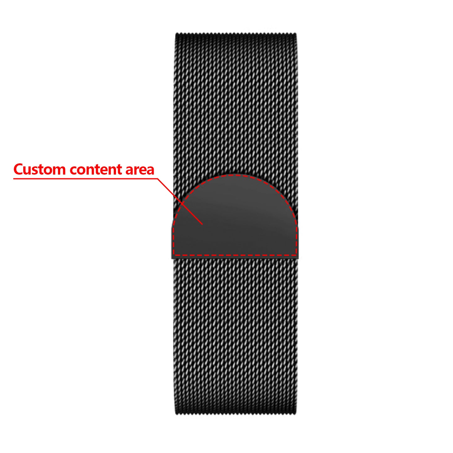 For milanese apple watch band diy gold-black
