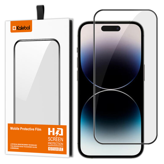 For iPhone 14 Pro Max Thick Glue High Aluminum Tempered Glass Film | Kalebol®