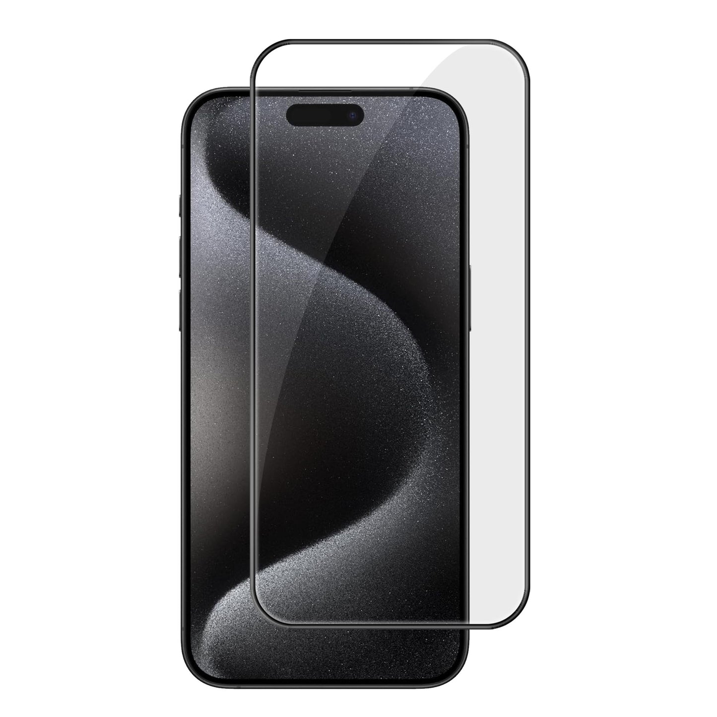 For iPhone 15 Pro Max Thick Glue High Aluminum Tempered Glass Film | Kalebol®