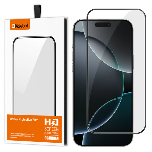 For iPhone 16 Pro Max Thick Glue High Aluminum Tempered Glass Film | Kalebol®