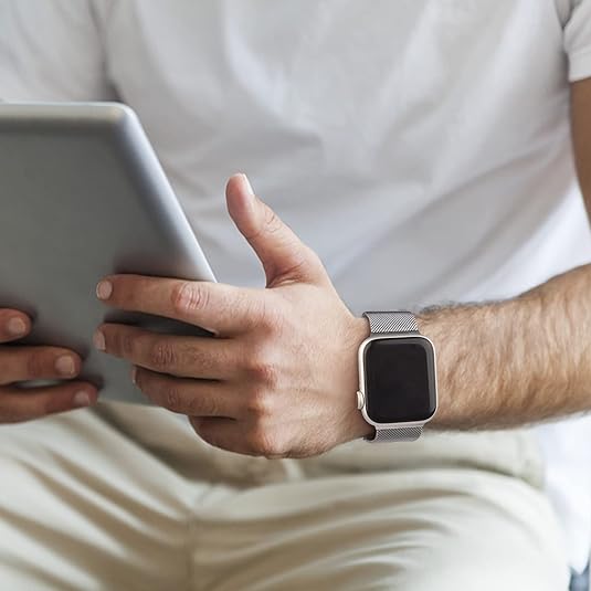 For Apple watch Double magnetic Milanese diy | Kalebol®