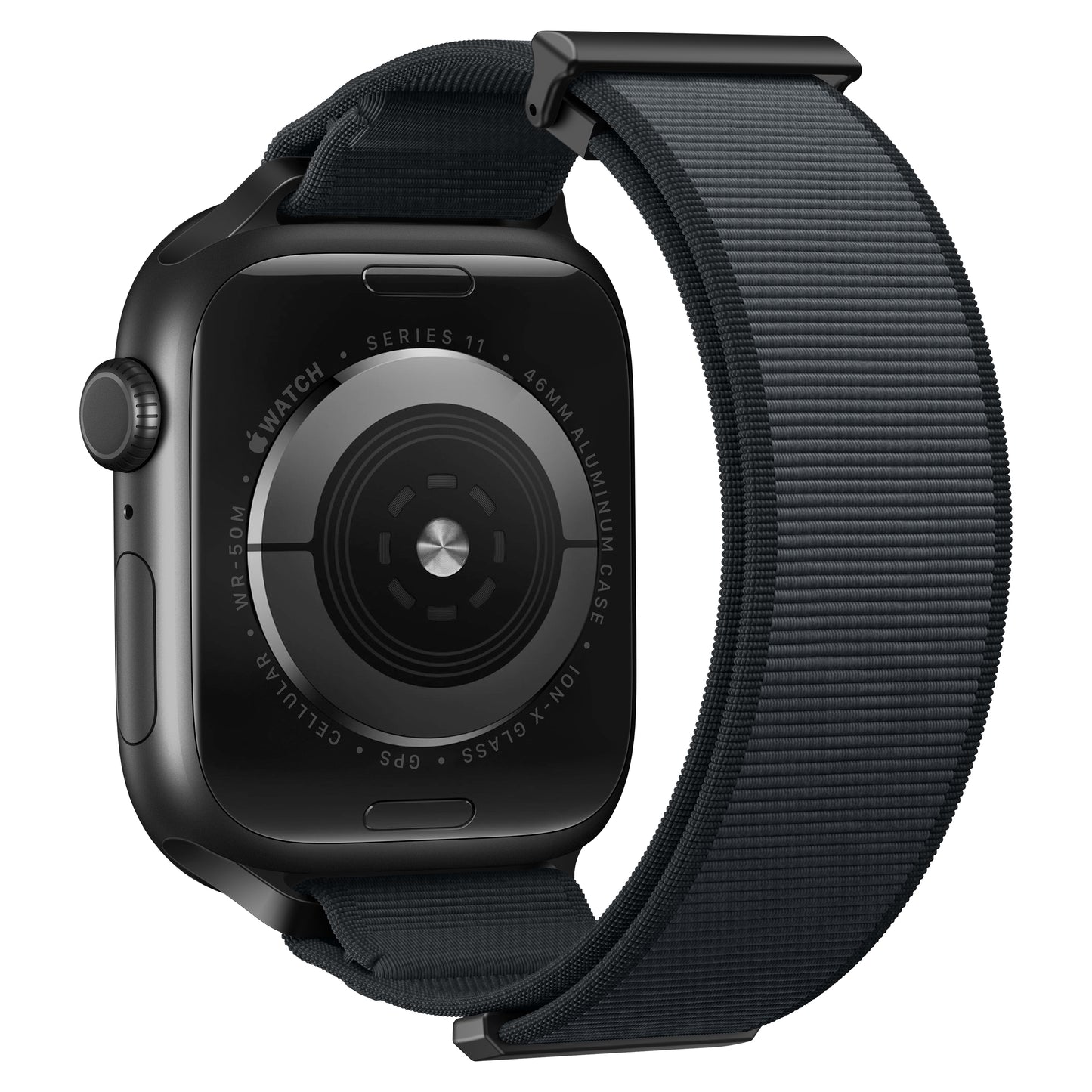 Soft magnetic nylon watch strap