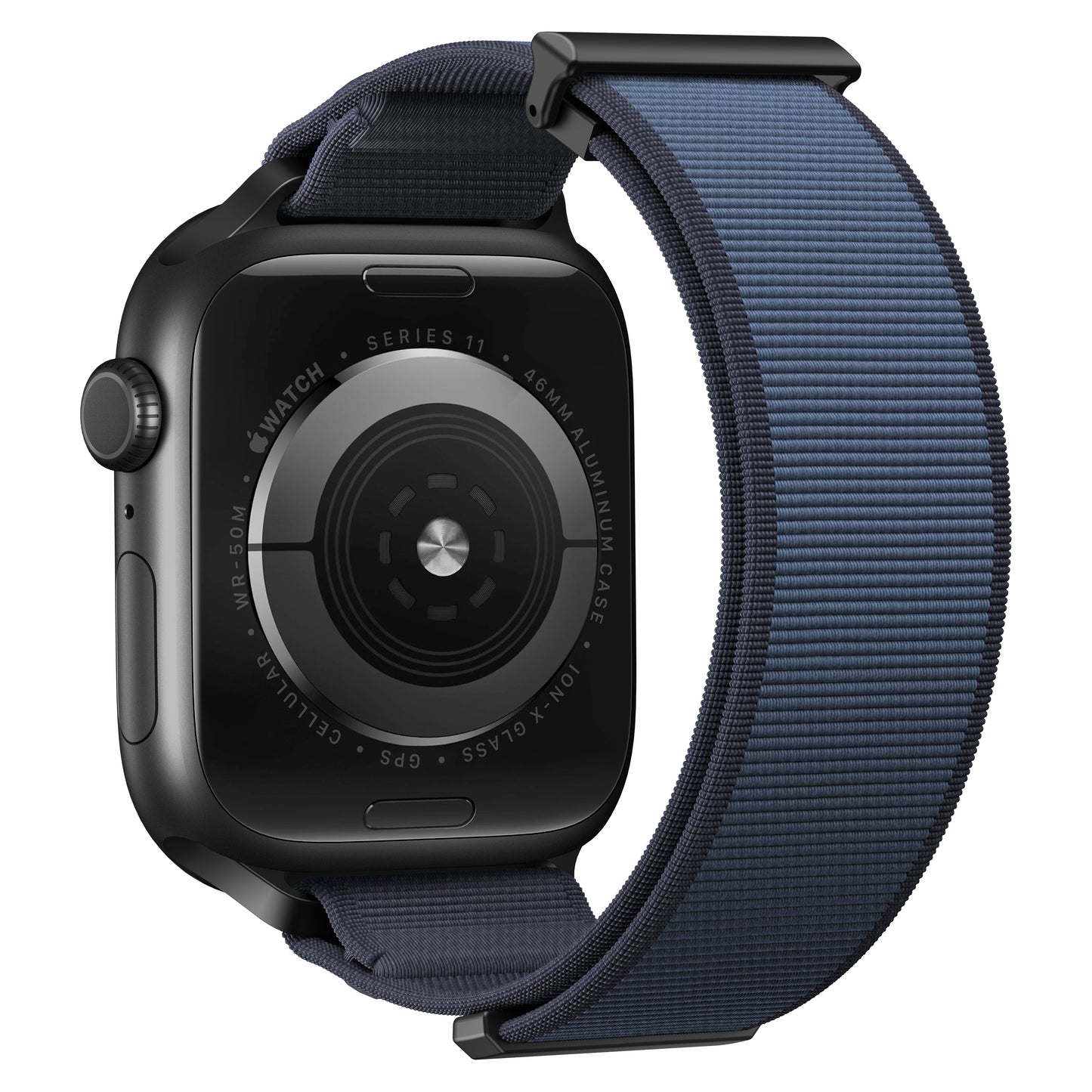 Soft magnetic nylon watch strap