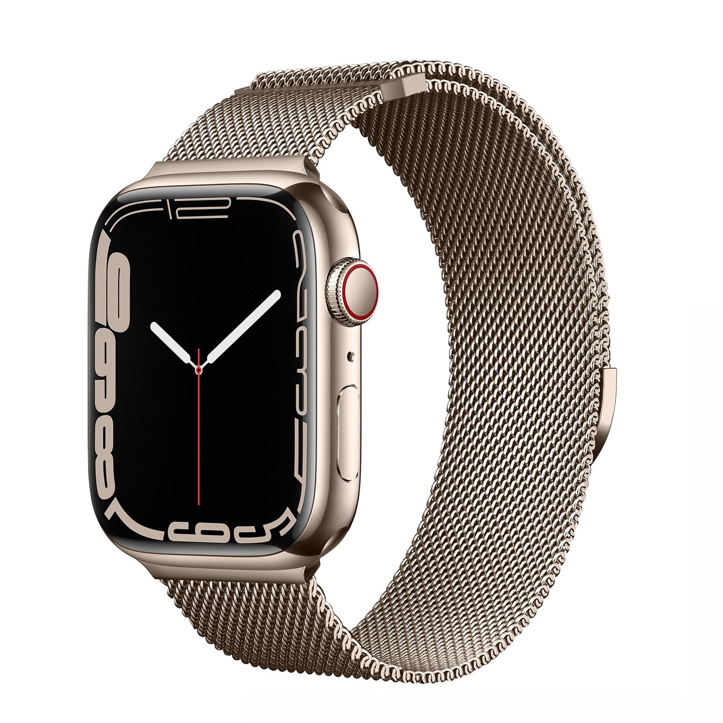 DlY Magnetic Round Tail Milanese Apple Watch Band