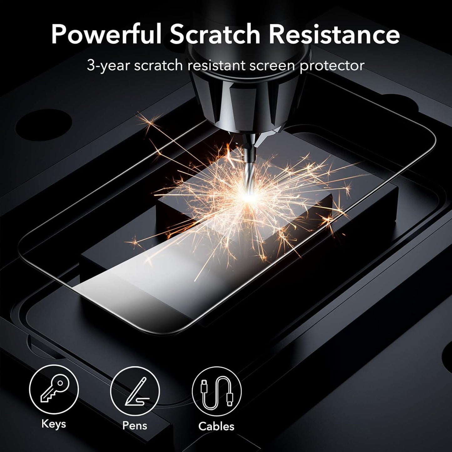 For iPhone Air Thick Glue High Aluminum Tempered Glass Film | Kalebol®