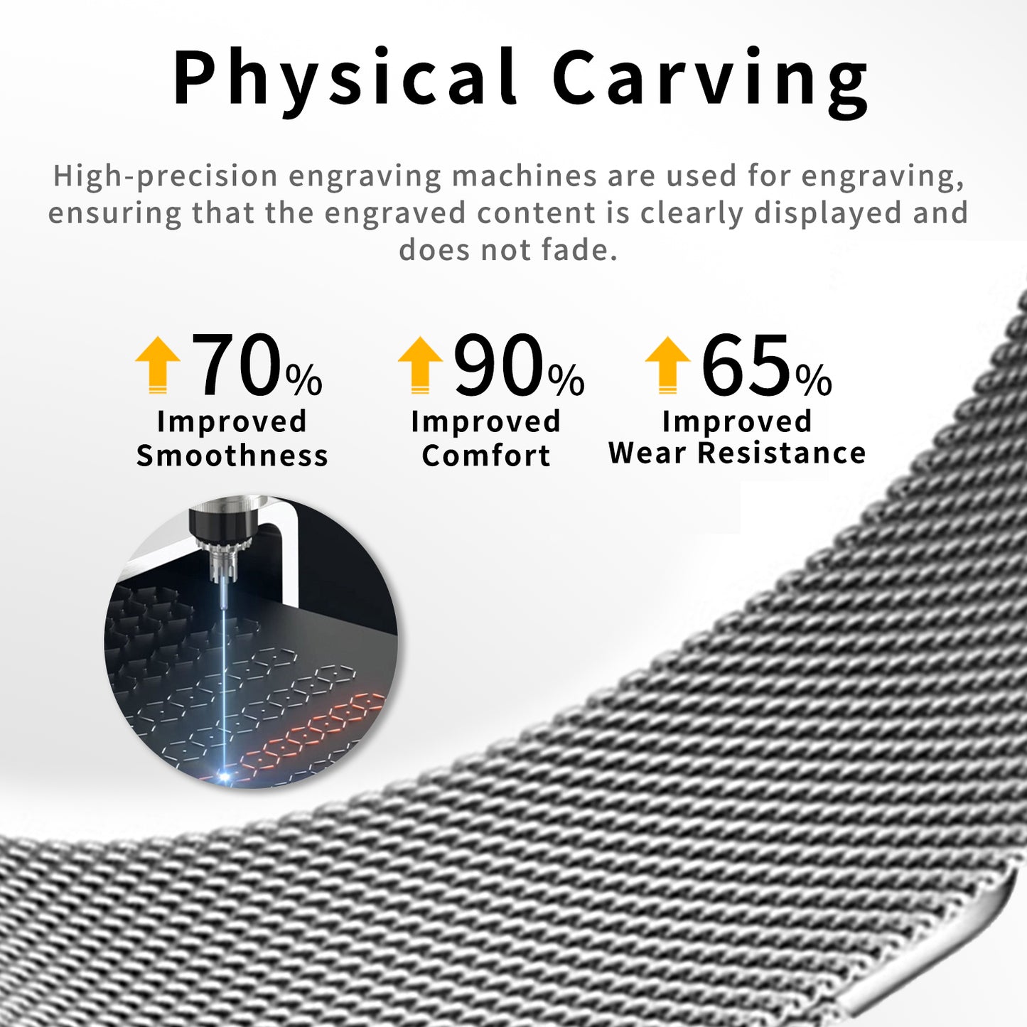 For Huawei Watch Fit 4 Pro Milanese Magnetic Strap