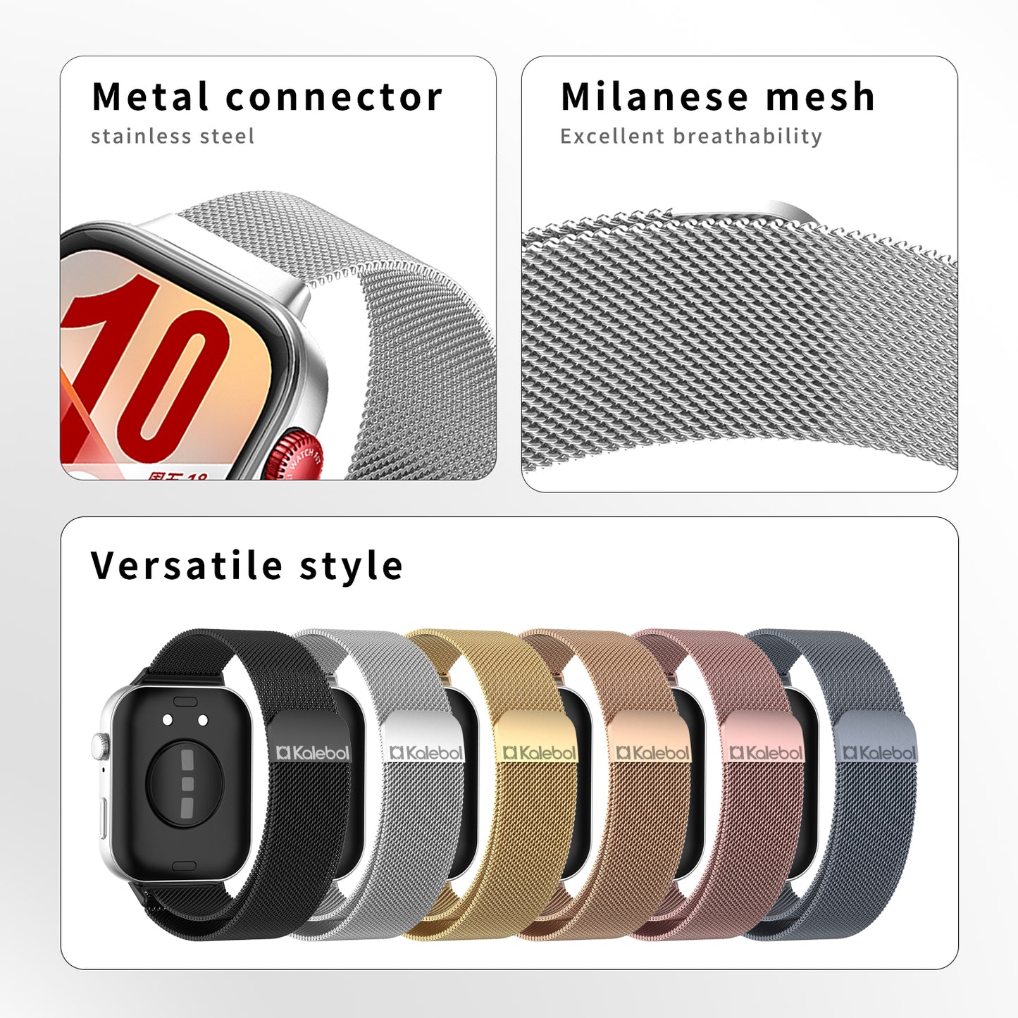 For Huawei Watch Fit 4 Pro Milanese Magnetic Strap