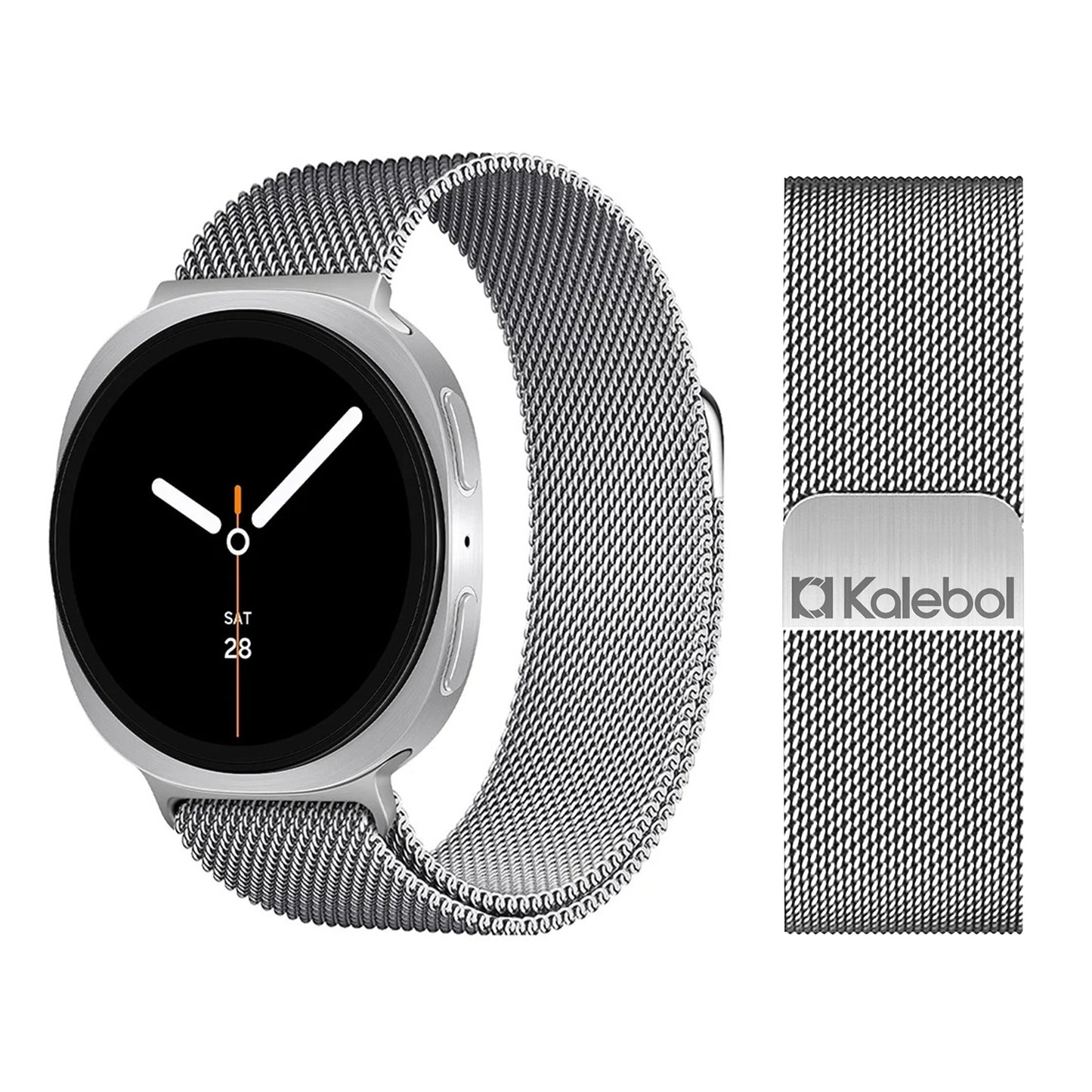 For Samsung Galaxy Watch 8 40mm / 44mm/46mm Milanese Magnetic Strap