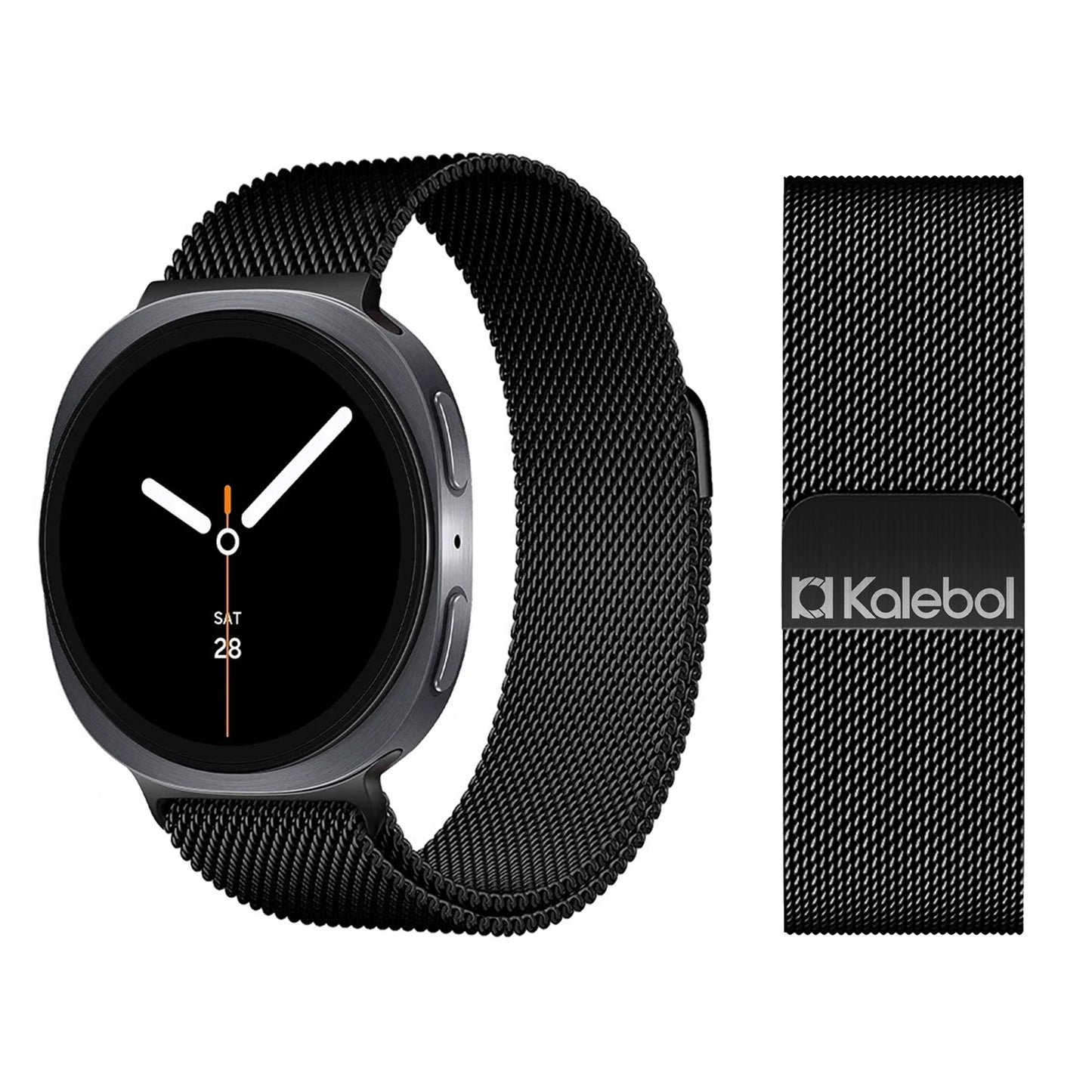 For Samsung Galaxy Watch 8 40mm / 44mm/46mm Milanese Magnetic Strap