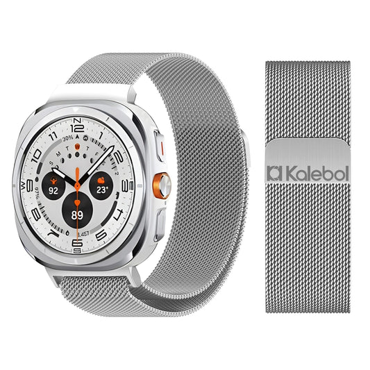 For Samsung Galaxy Watch Ultra 47mm Milanese Magnetic Strap