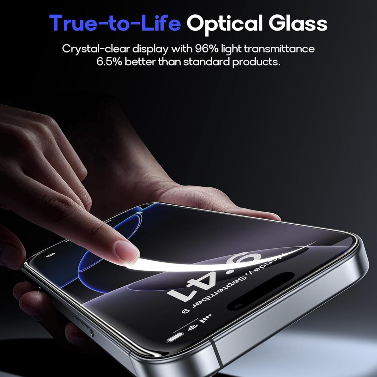 For iPhone Air Thick Glue High Aluminum Tempered Glass Film | Kalebol®