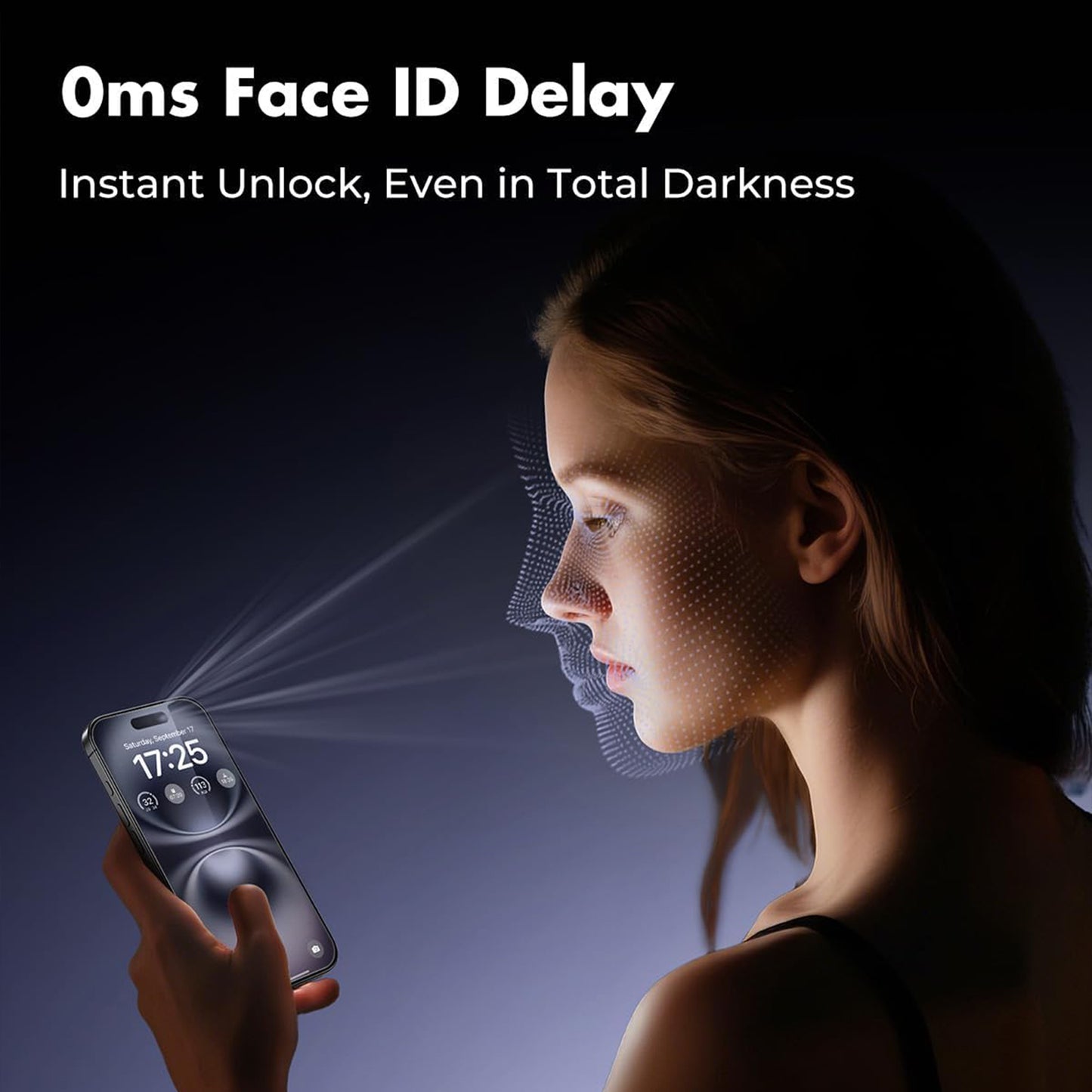 For iPhone Air Thick Glue High Aluminum Tempered Glass Film | Kalebol®