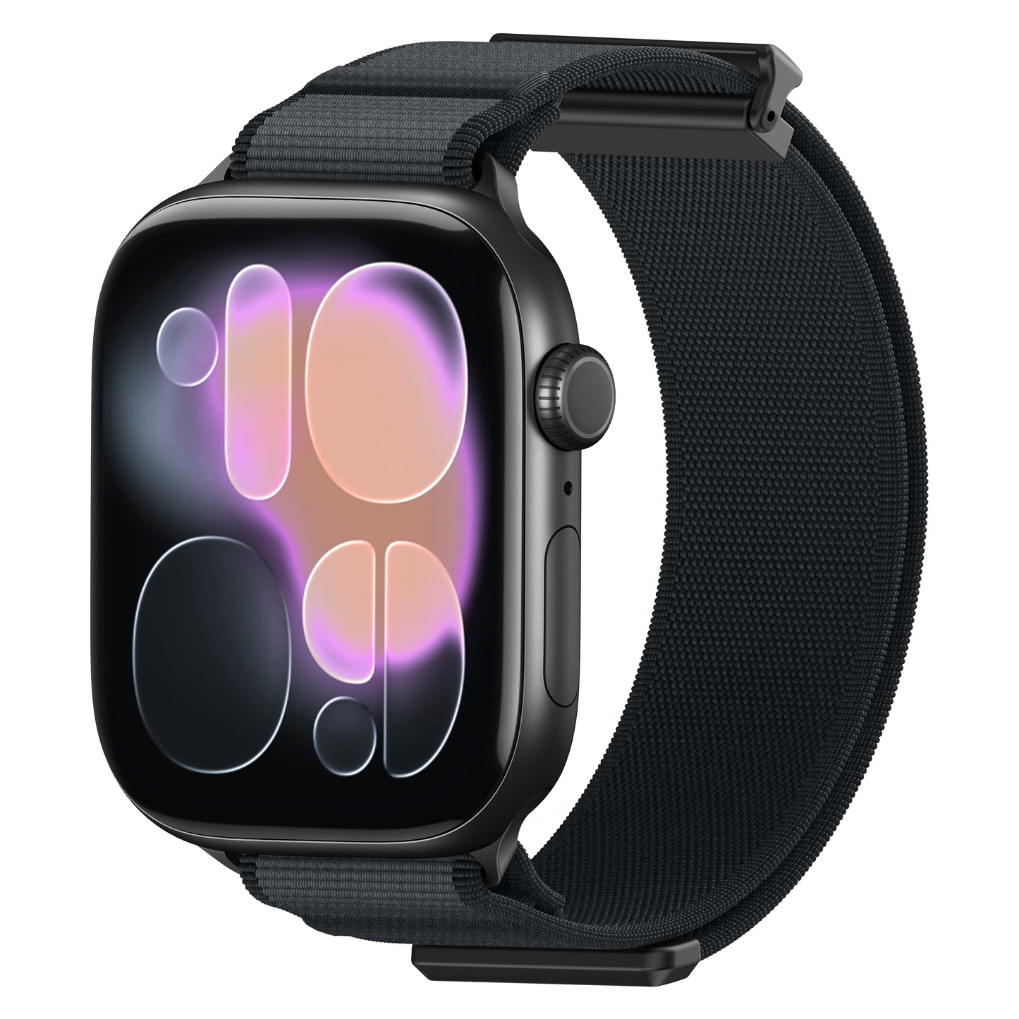Soft magnetic nylon watch strap
