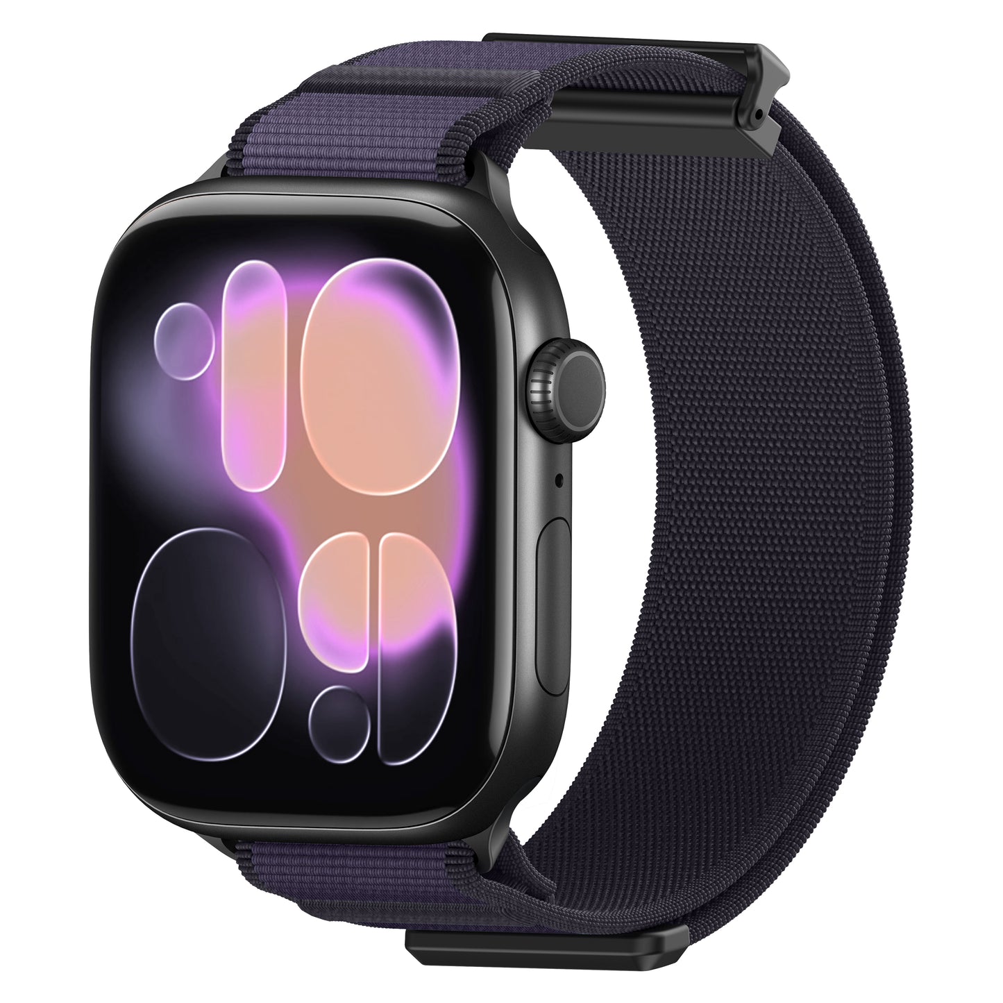 Soft magnetic nylon watch strap