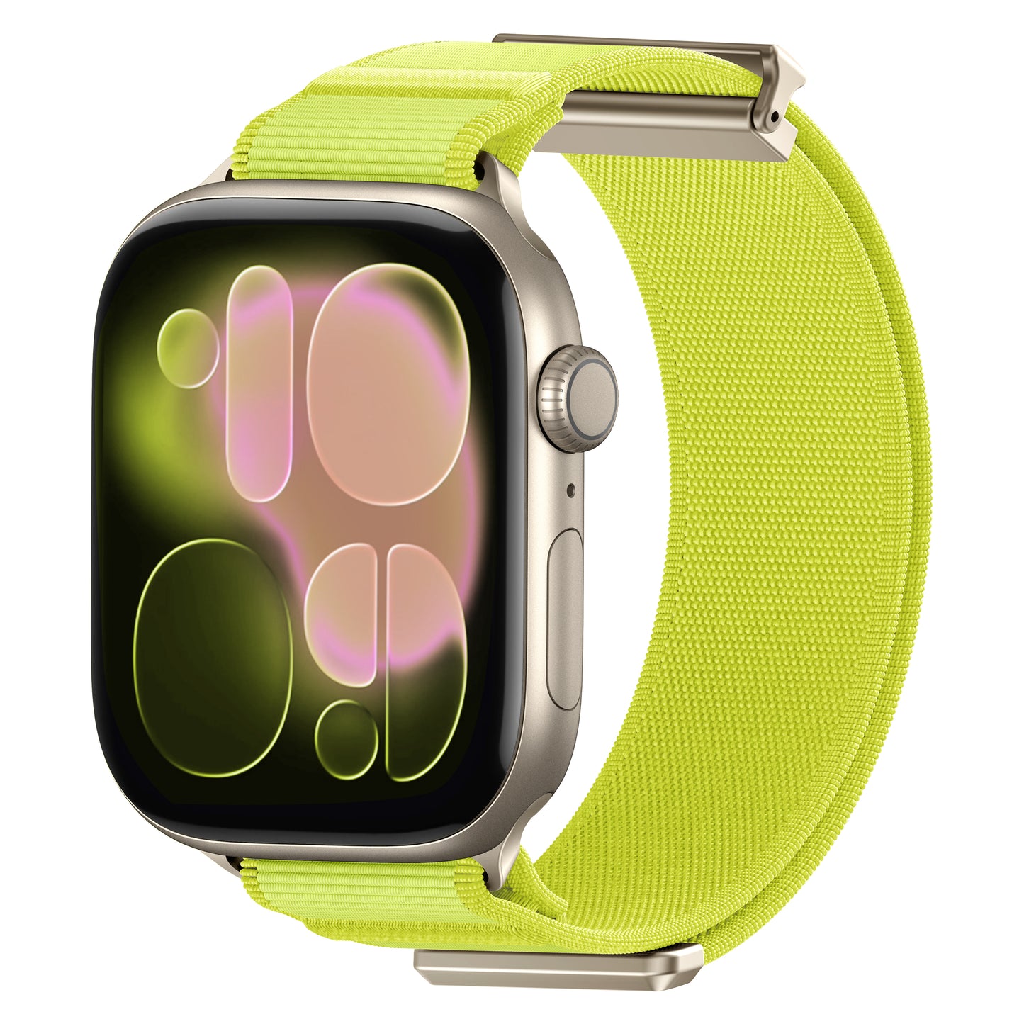 Soft magnetic nylon watch strap