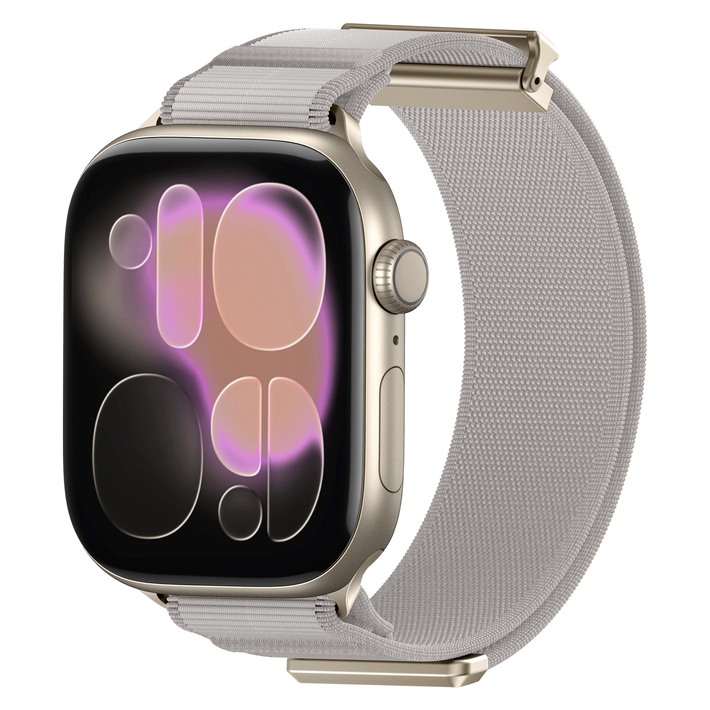 Soft magnetic nylon watch strap
