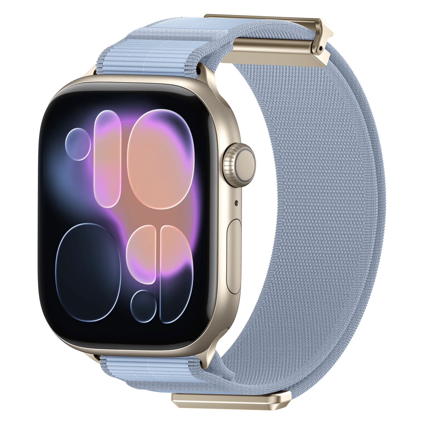 Soft magnetic nylon watch strap